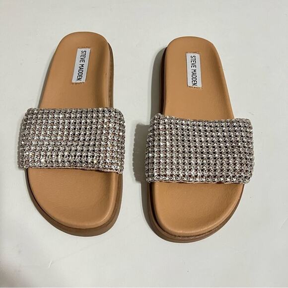 Steve Madden Marren Slide Sandal Size 7 - Picture 3 of 4